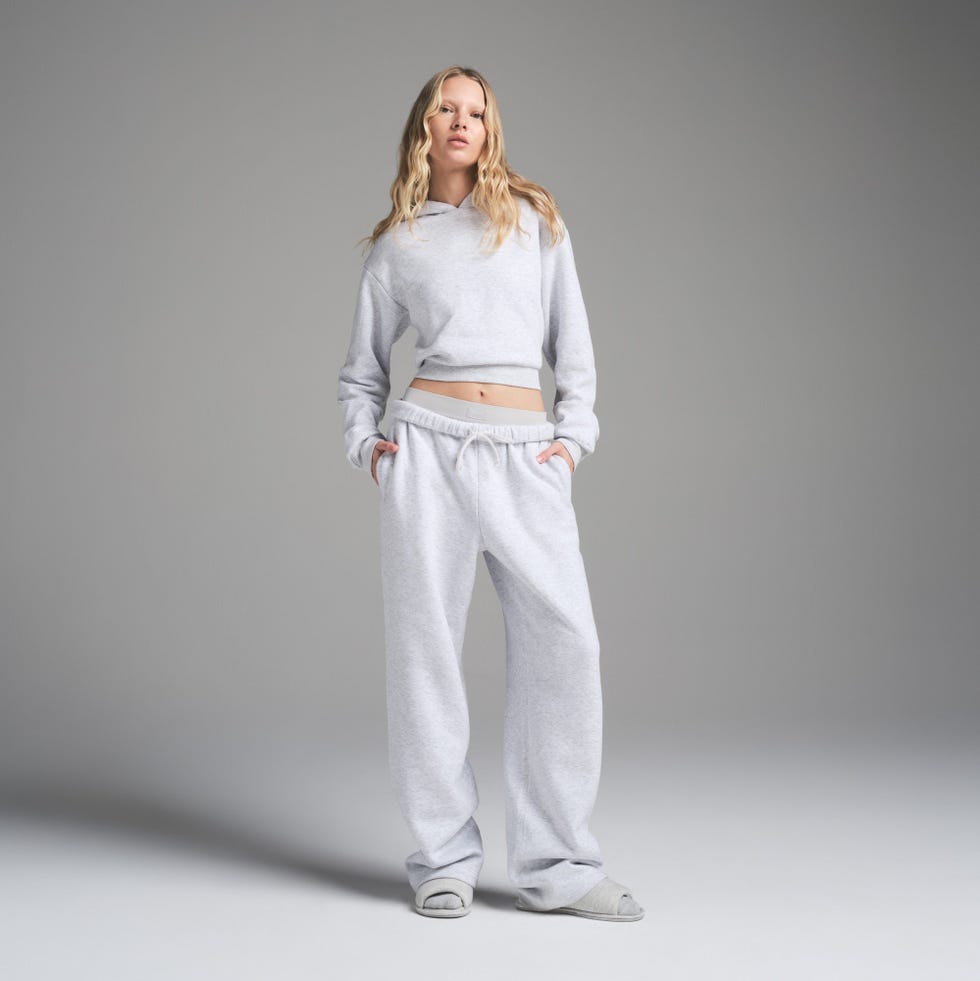 Cotton Fleece Shrunken Hoodie 