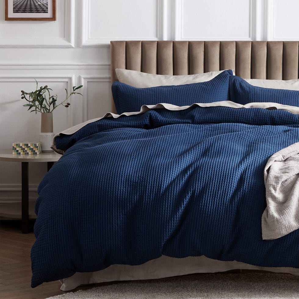 Cotton Waffle Weave Duvet Cover