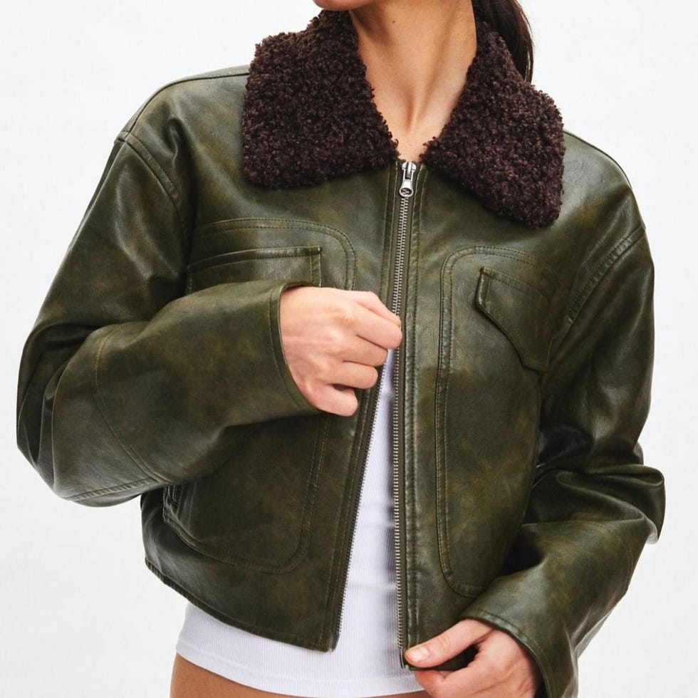 Khaki and Green Jacket