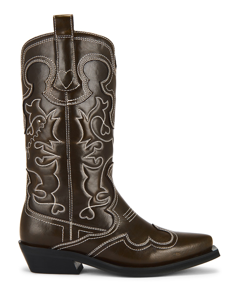 Embroidered Western Boot