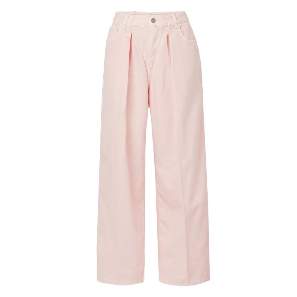 Candy Pleated Boyfriend Jeans