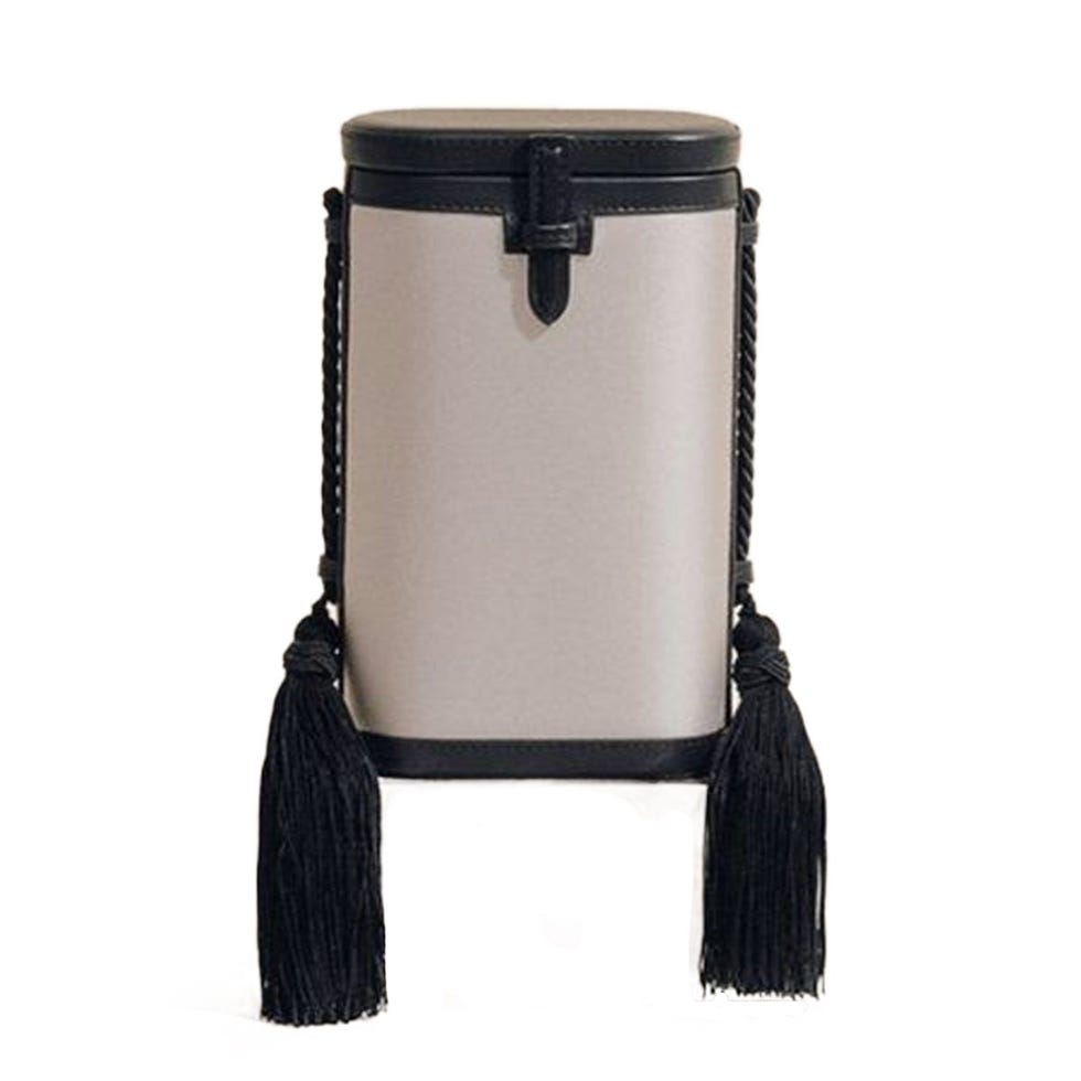 Cylinder Trunk in Satin