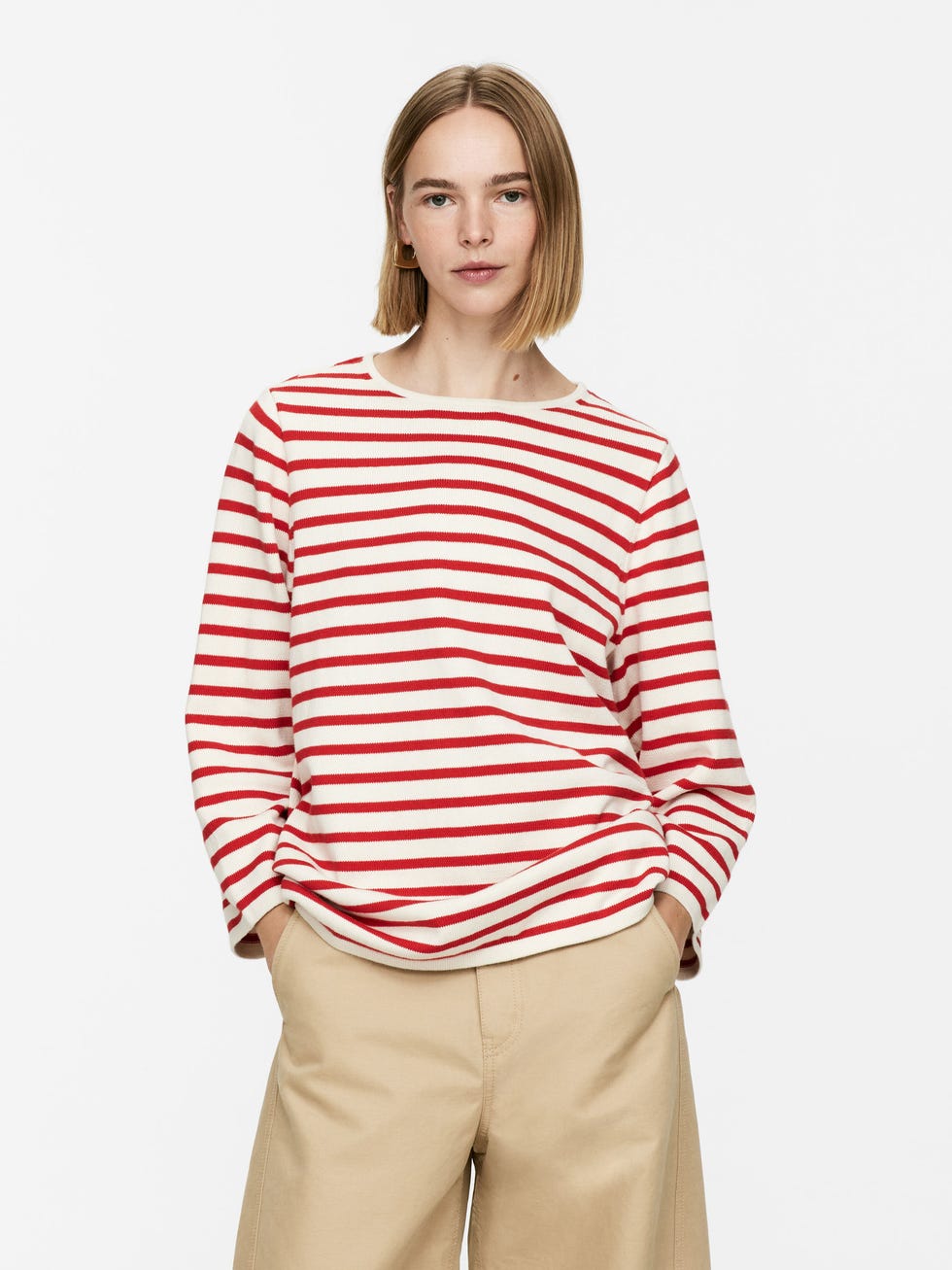 Knitted Cotton Jumper