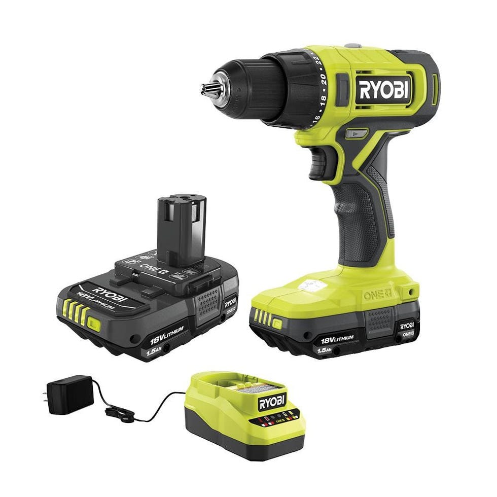 Kit de furadeira/parafusadeira ONE+ 18V