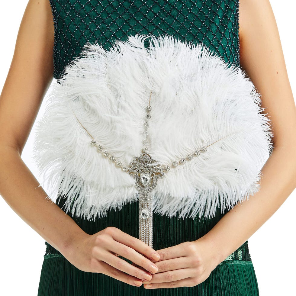 Vintage Feather Fan
