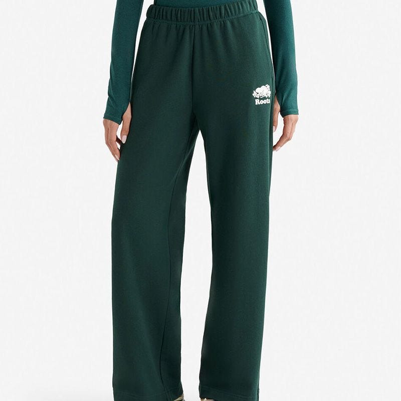 Organic Cooper Wide Leg Sweatpants