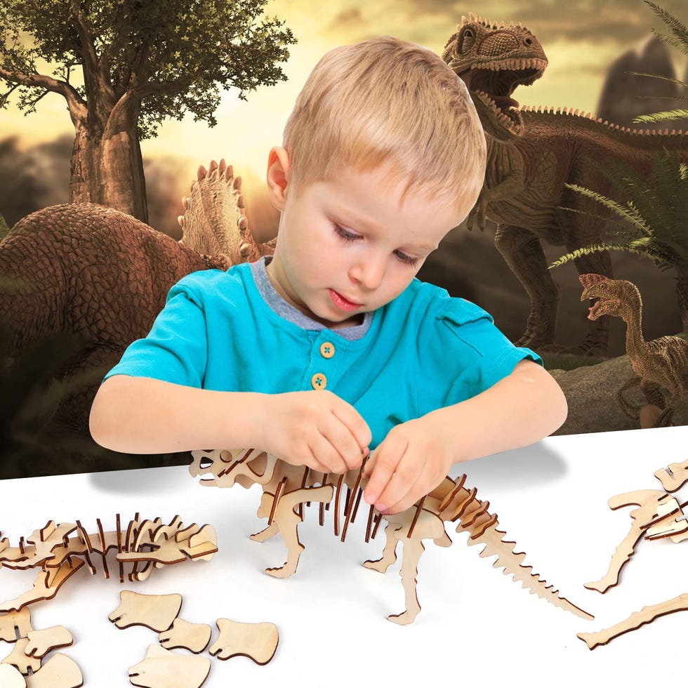 3D Wooden Dinosaur Puzzle