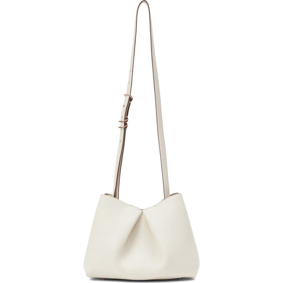 Medium Bloom Leather Crossbody Bag