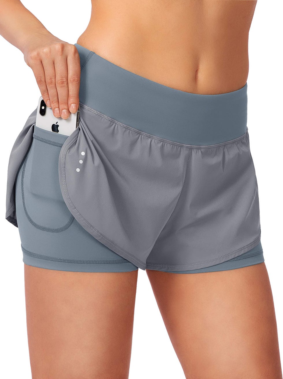 2 in 1 Running Shorts