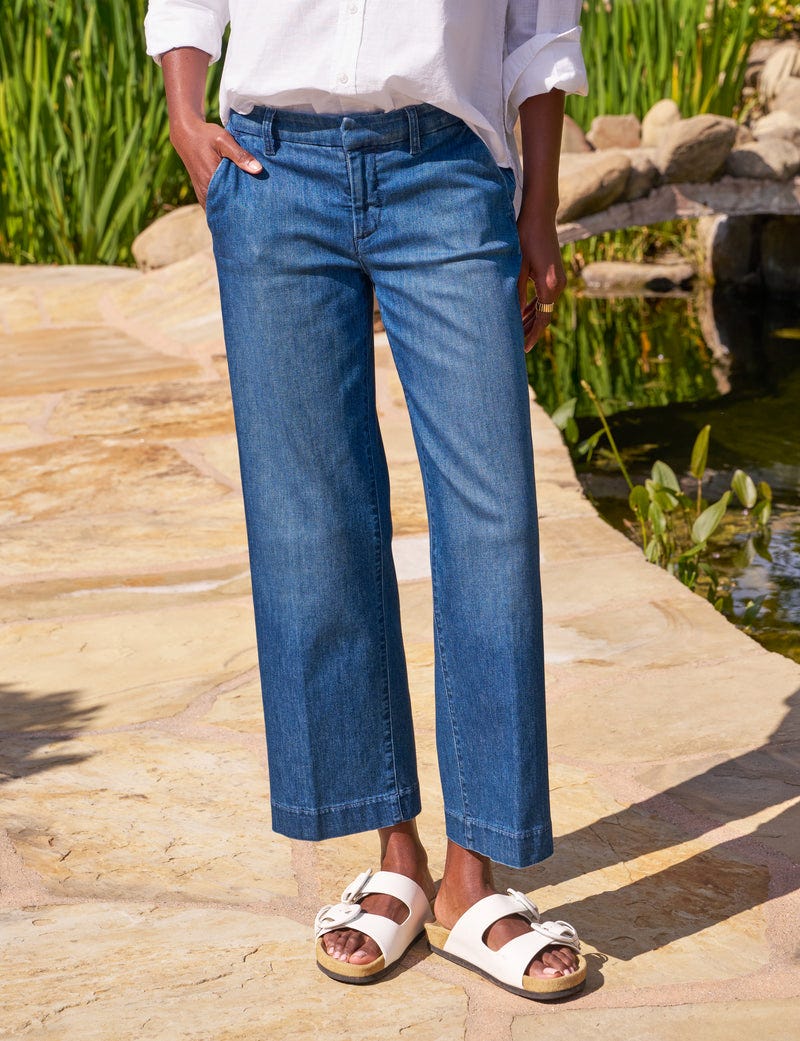 The Italian Wide-Leg Chino