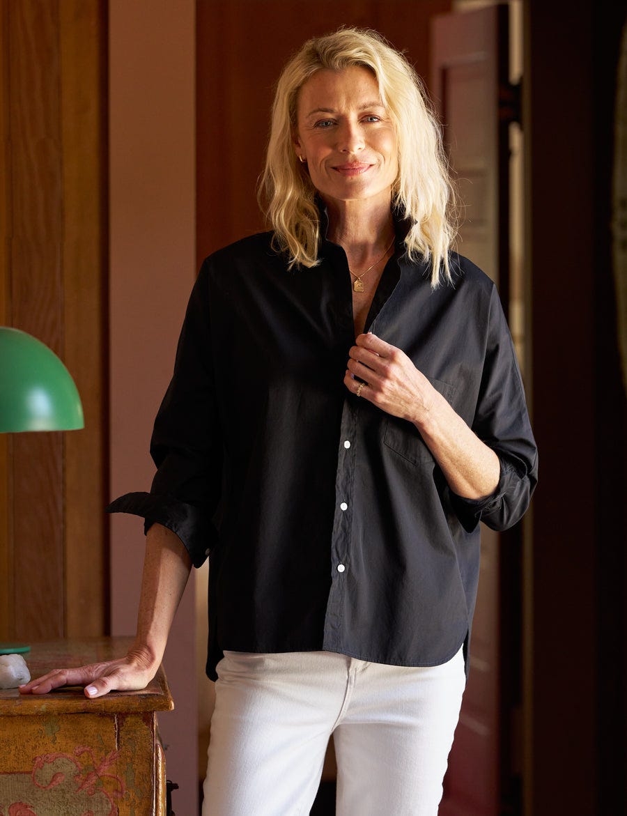 Continuous Sleeve Button-Up Shirt