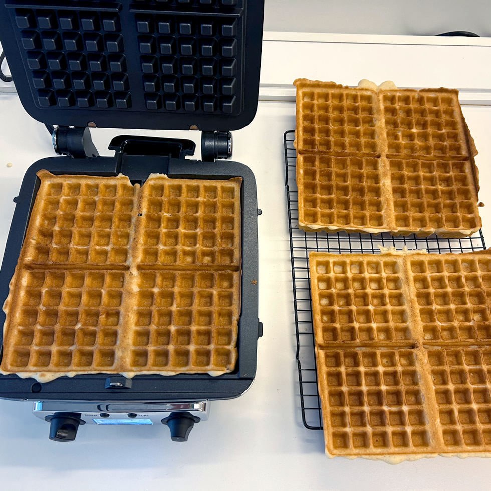 4-Square Digital Gourmet Waffle Maker