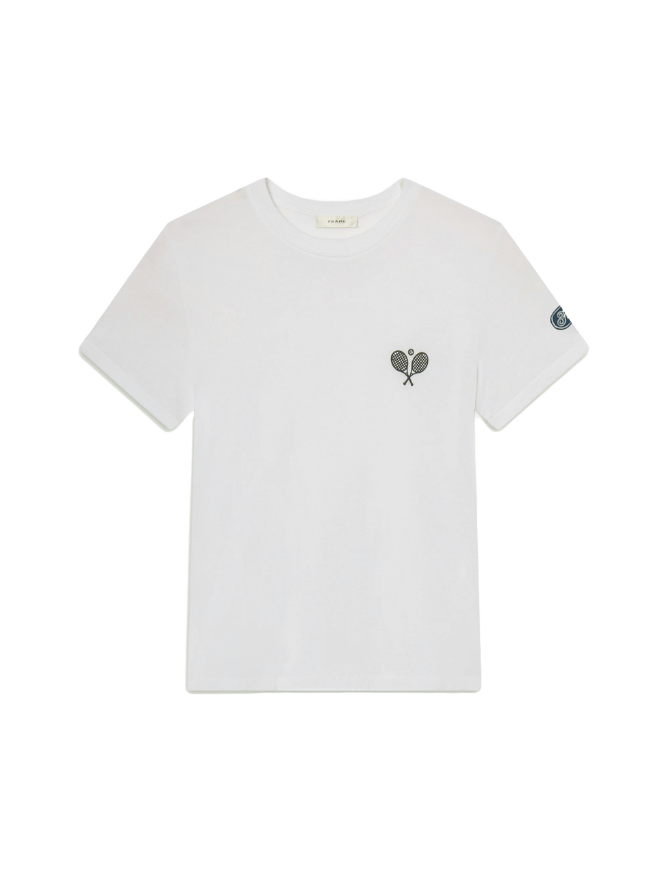 A camiseta de tênis