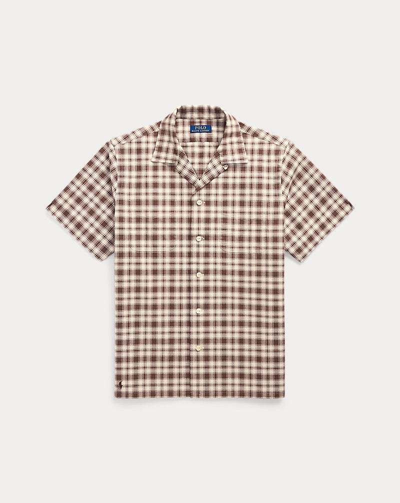 Классическая клетчатая рубашка Oxford Camp Workshirt