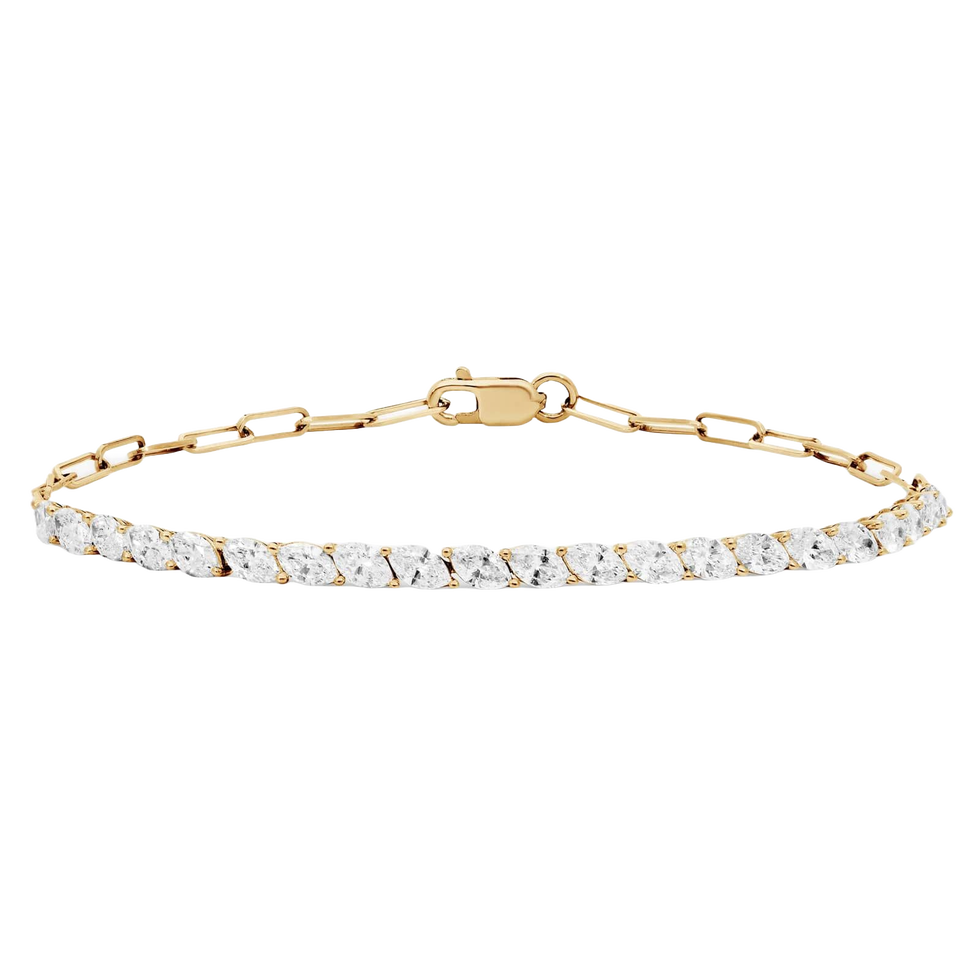 Pulseira Mini Half Tennis