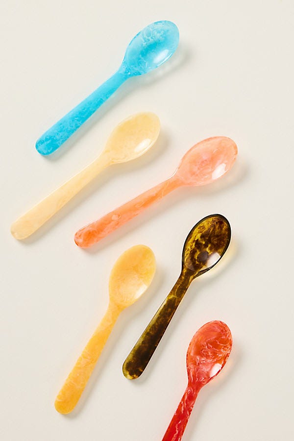 Mignon Hars Theelepels (Set van 6)