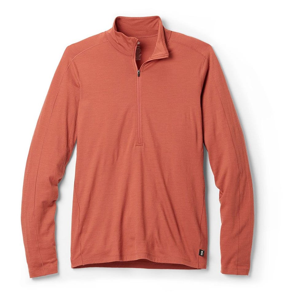 Merino 185 Long-Sleeve Half-Zip Base Layer Top