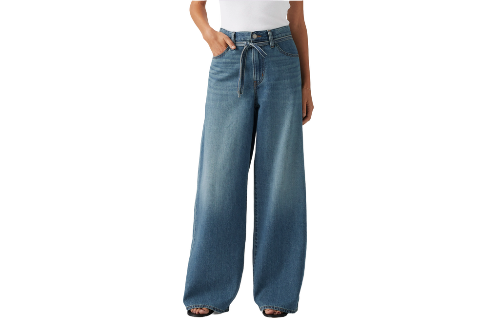 Jeans a gamba dritta XL in Stop Flaxing