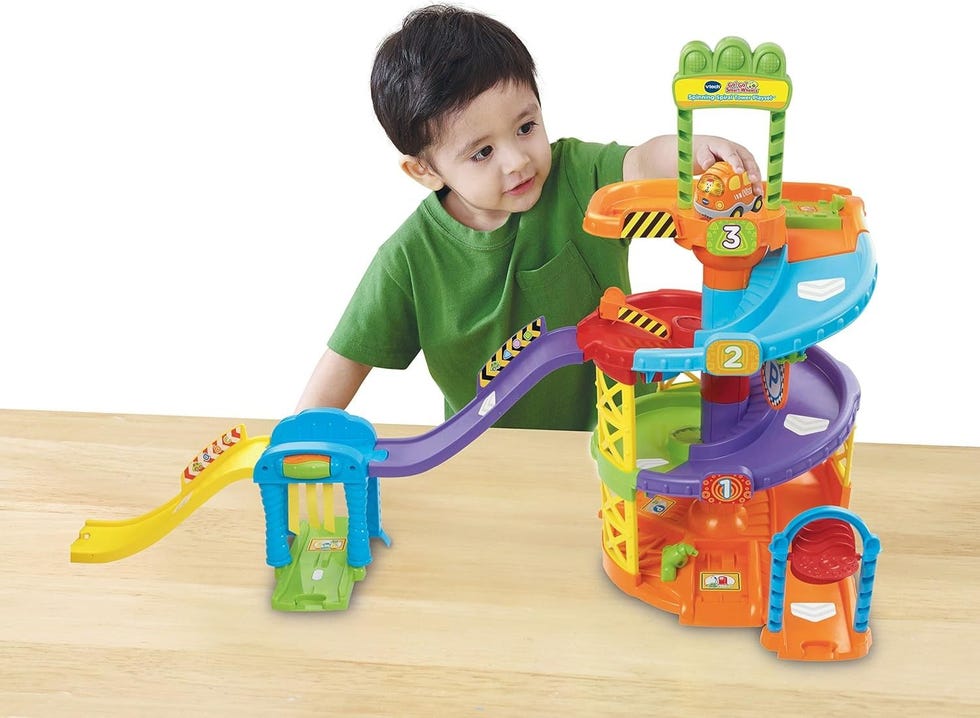 VTech Go! Go! Smart Wheels Spinning Spiral Tower Play Set