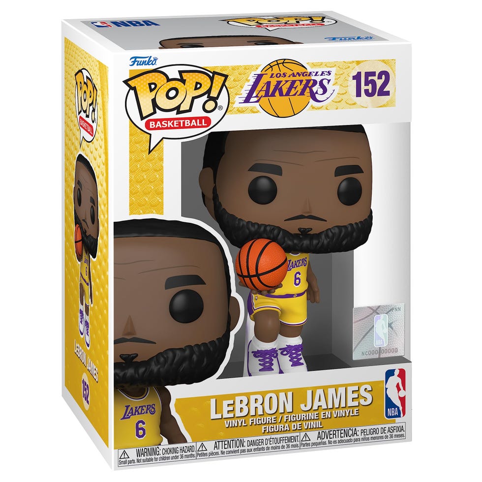 Pop! NBA: Los Angeles Lakers Lebron James Collectible Figure