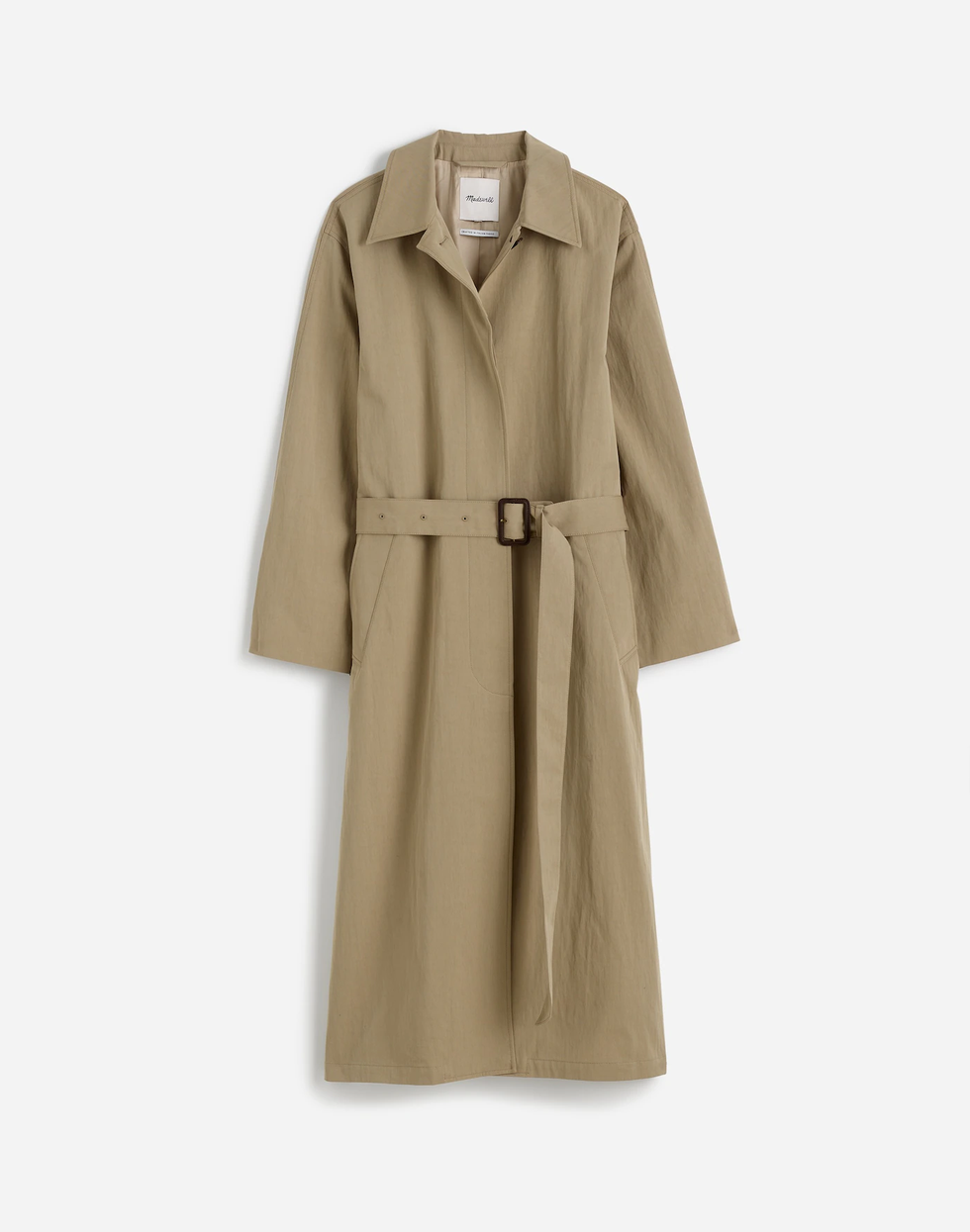 Einreihiger Trenchcoat