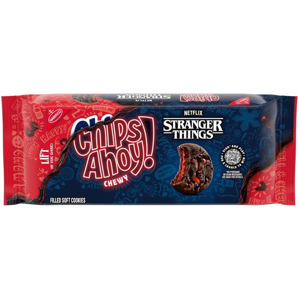 Stranger Things Chewy Chocolatey Strawberry-Flavored Filled Soft Cookies
