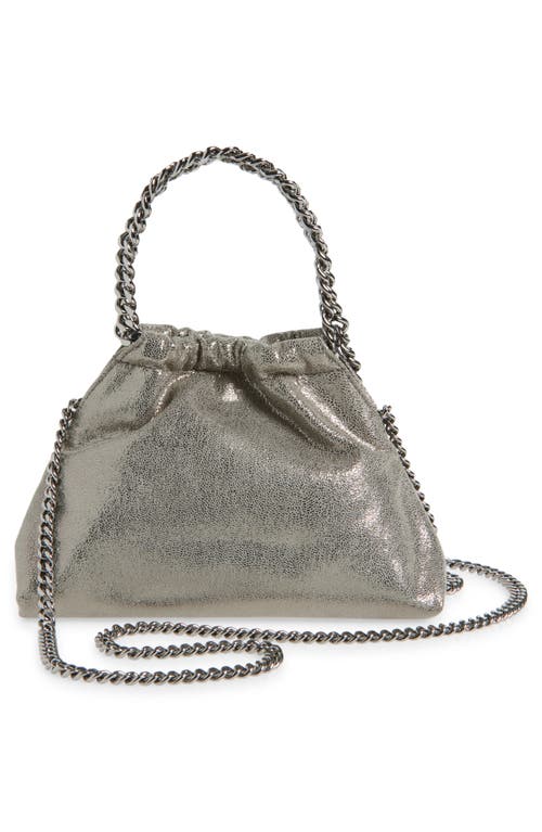 Mini Falabella Metallic Faux Leather Bag 