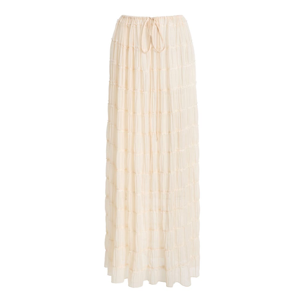 Juliette Ruched Maxi Skirt