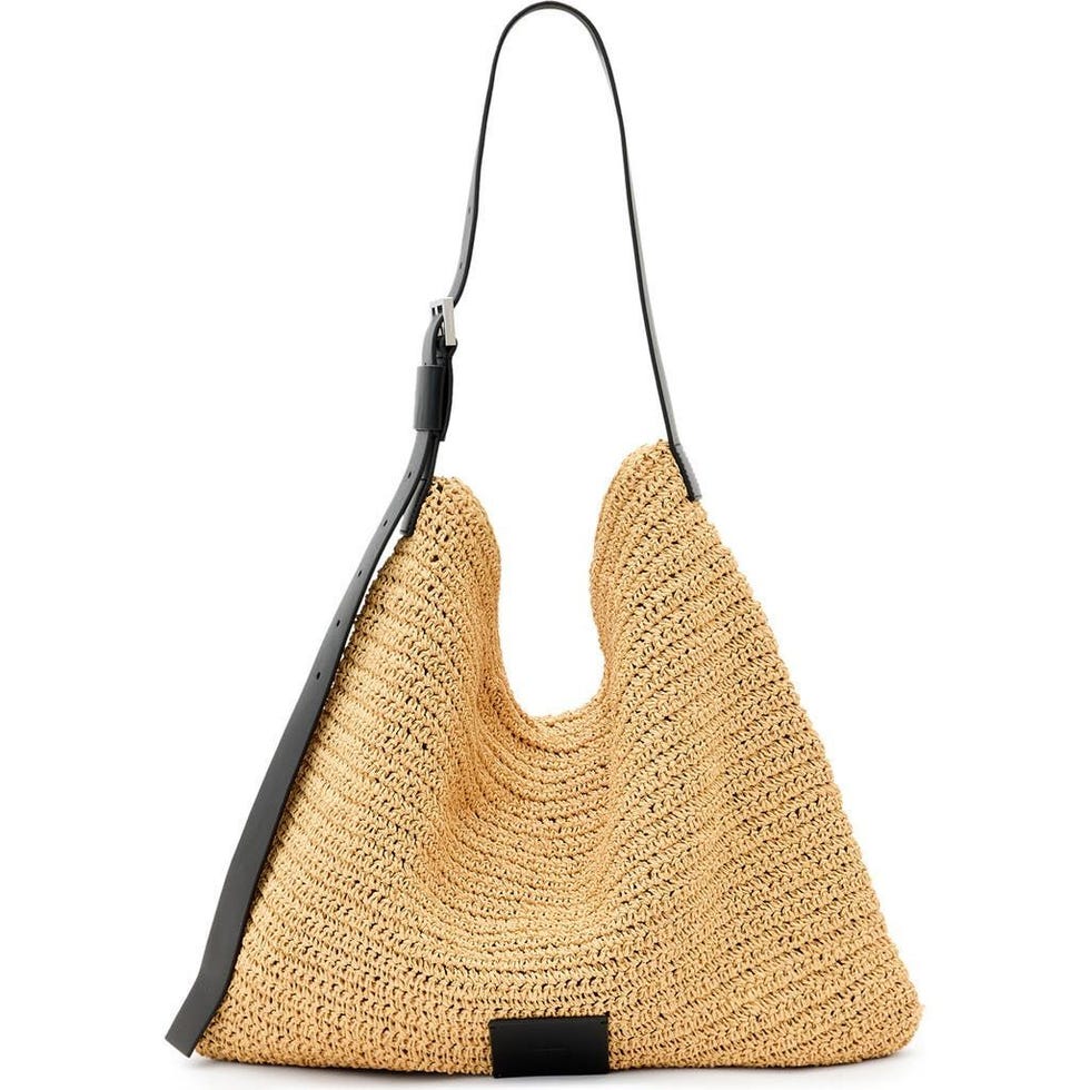 Asha Straw Shoulder Bag