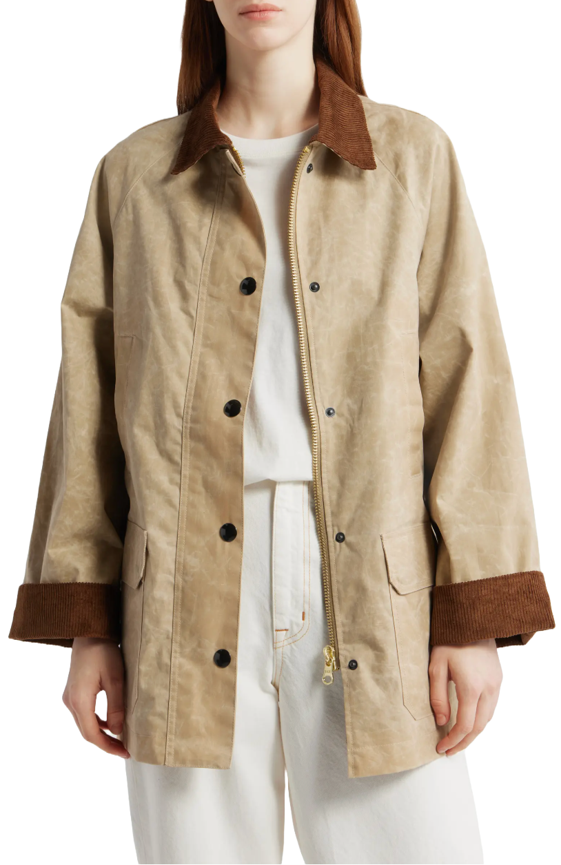 Madison Jacke aus gewachster Baumwolle