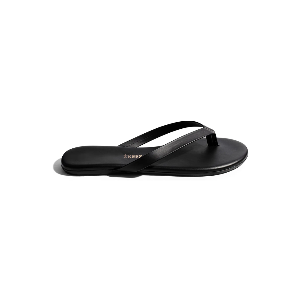 The Boyfriend Leather Flip flop