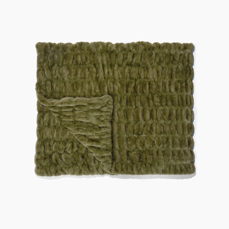Retro Green Large Lola Blanket 