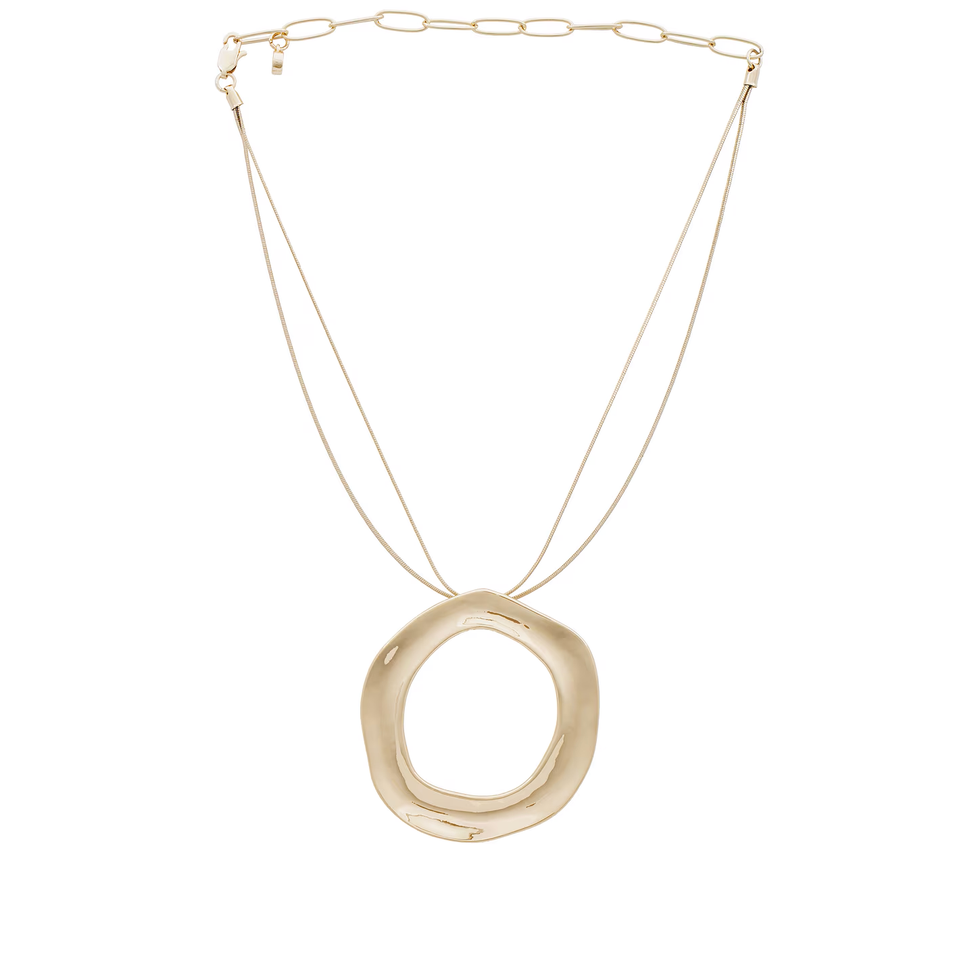 Round Pendant Necklace