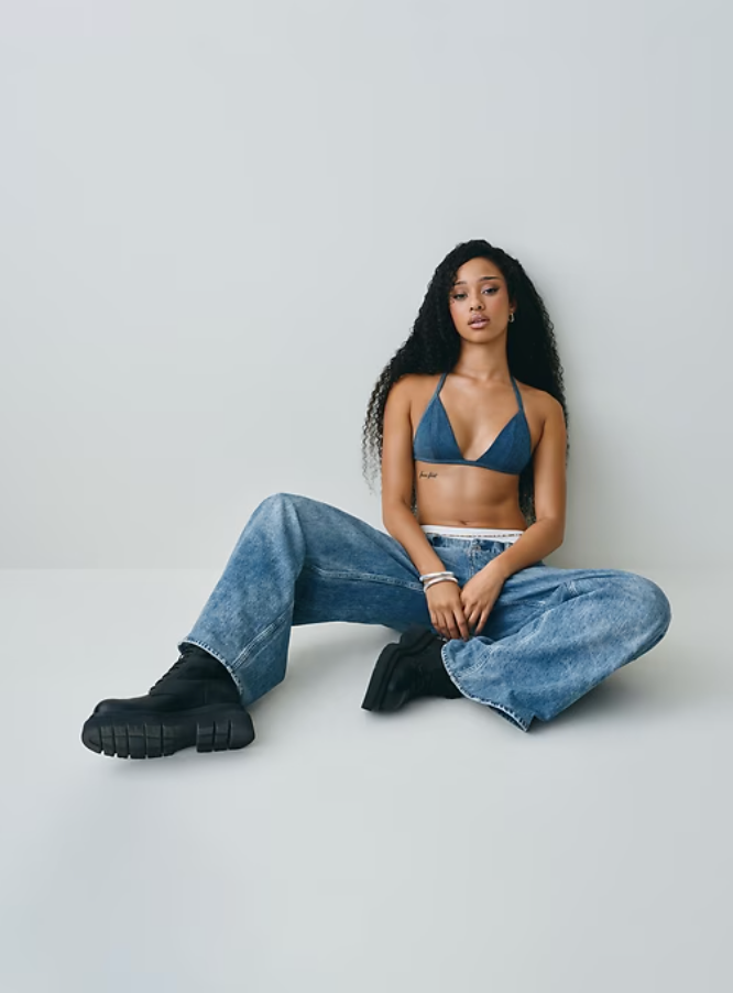 Manon's Low Slung Extra Baggy Jeans