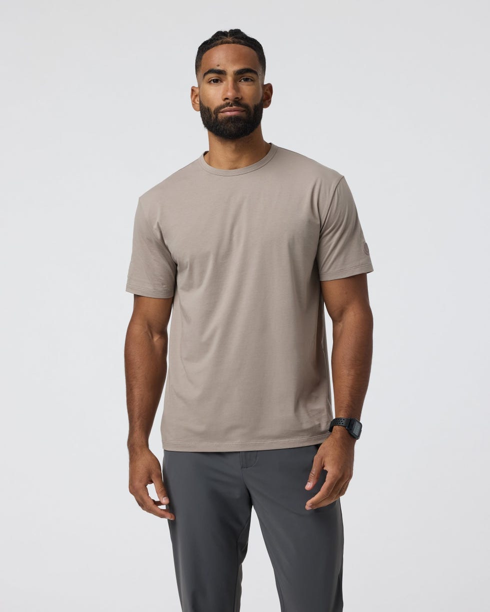 Short Sleeve Feather T-Shirt - Relaxed Fit