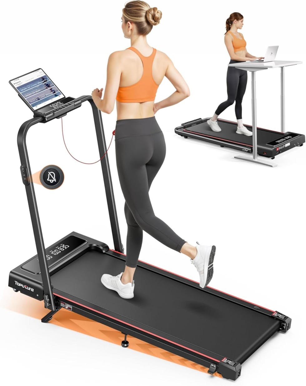 Cinta de andar plegable 4 en 1 