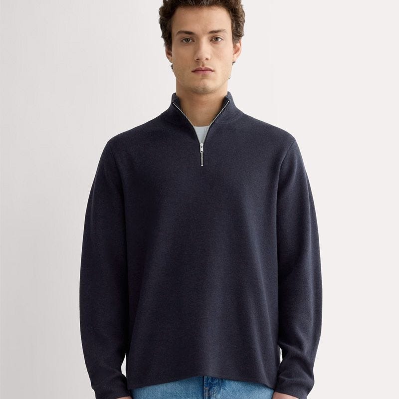 The No-Sweat Quarter-Zip