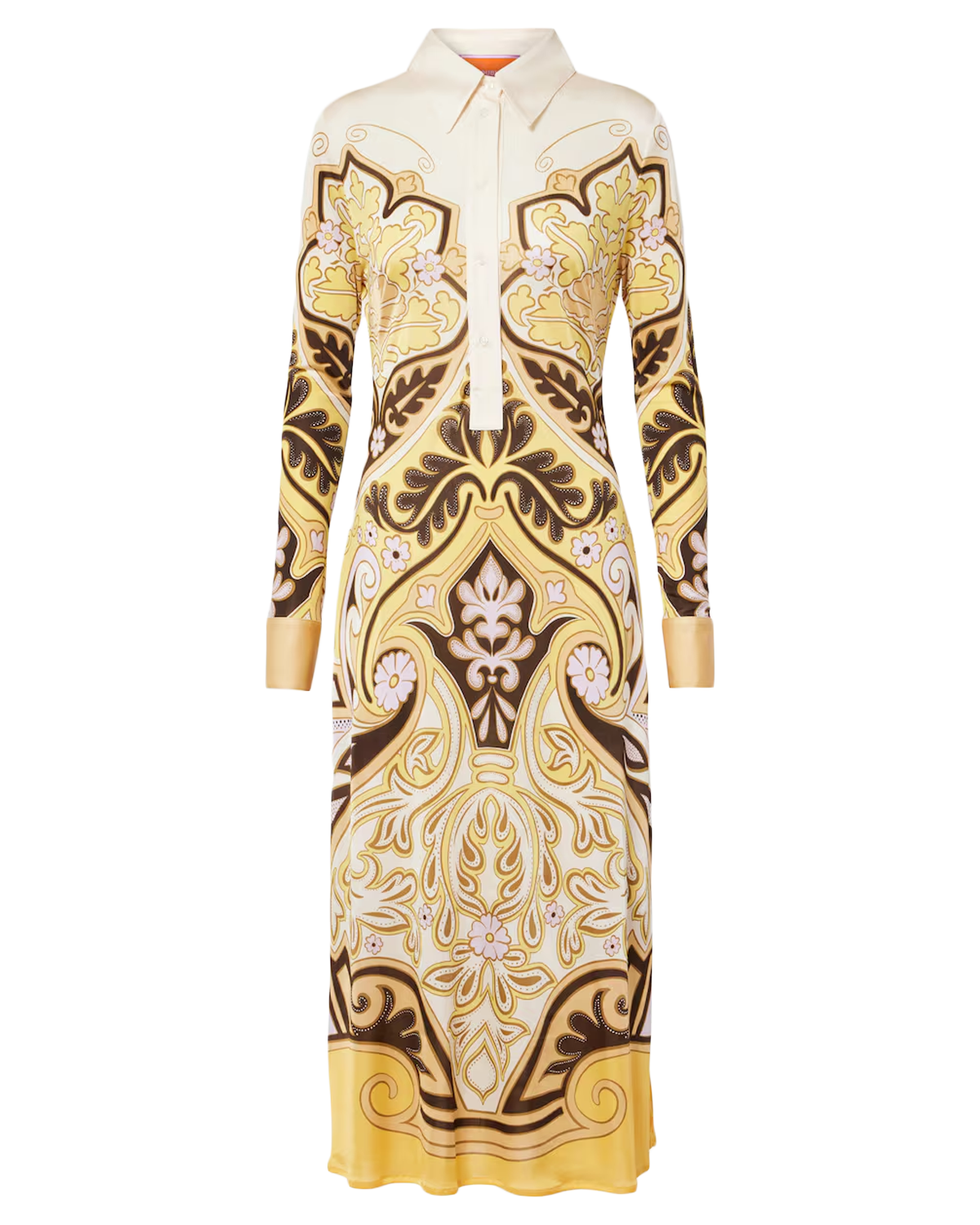 Perry Printed Midi Dress