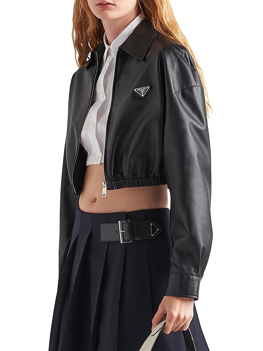 Lederjacke