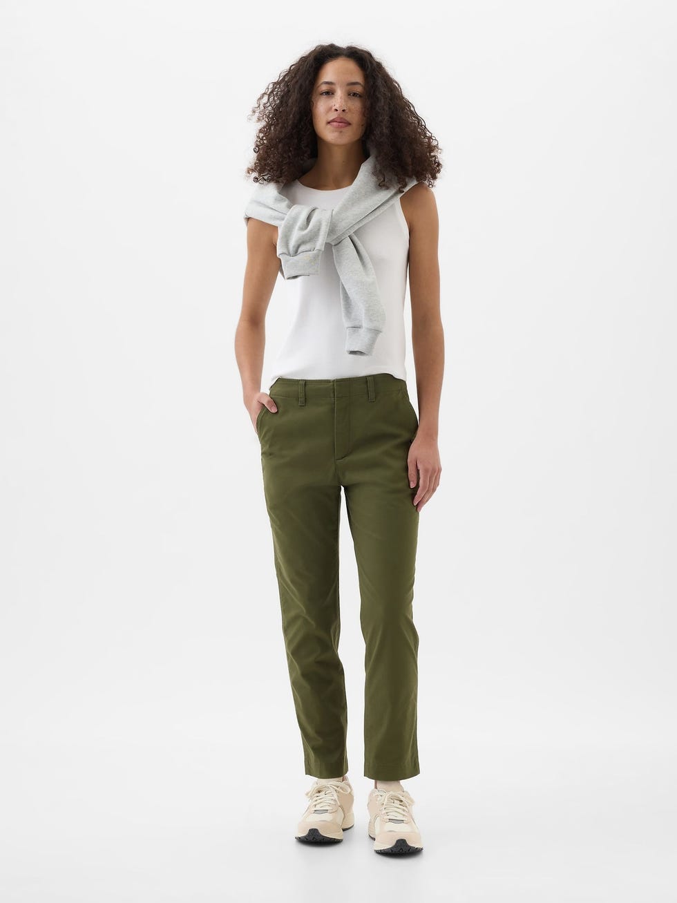 Green Downtown Chinos by Gap