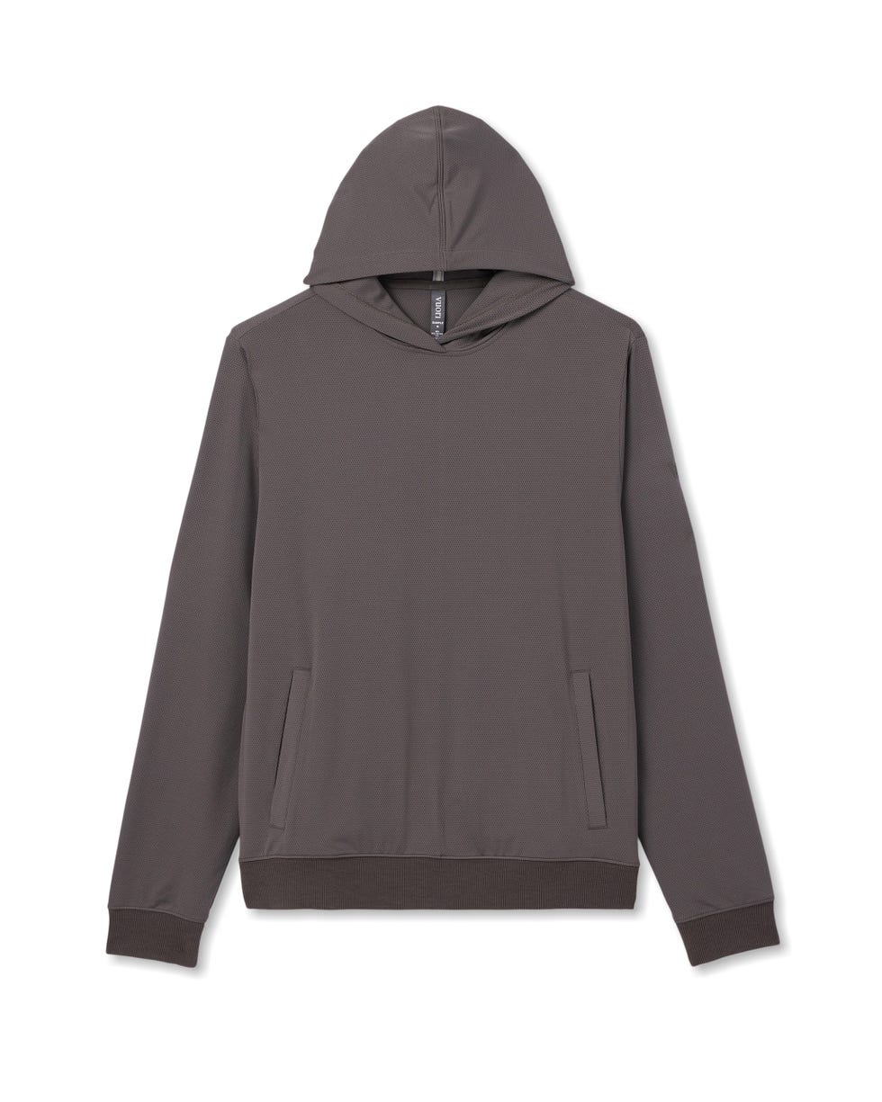 Kapuzenpullover mit doppeltem Netzstoff