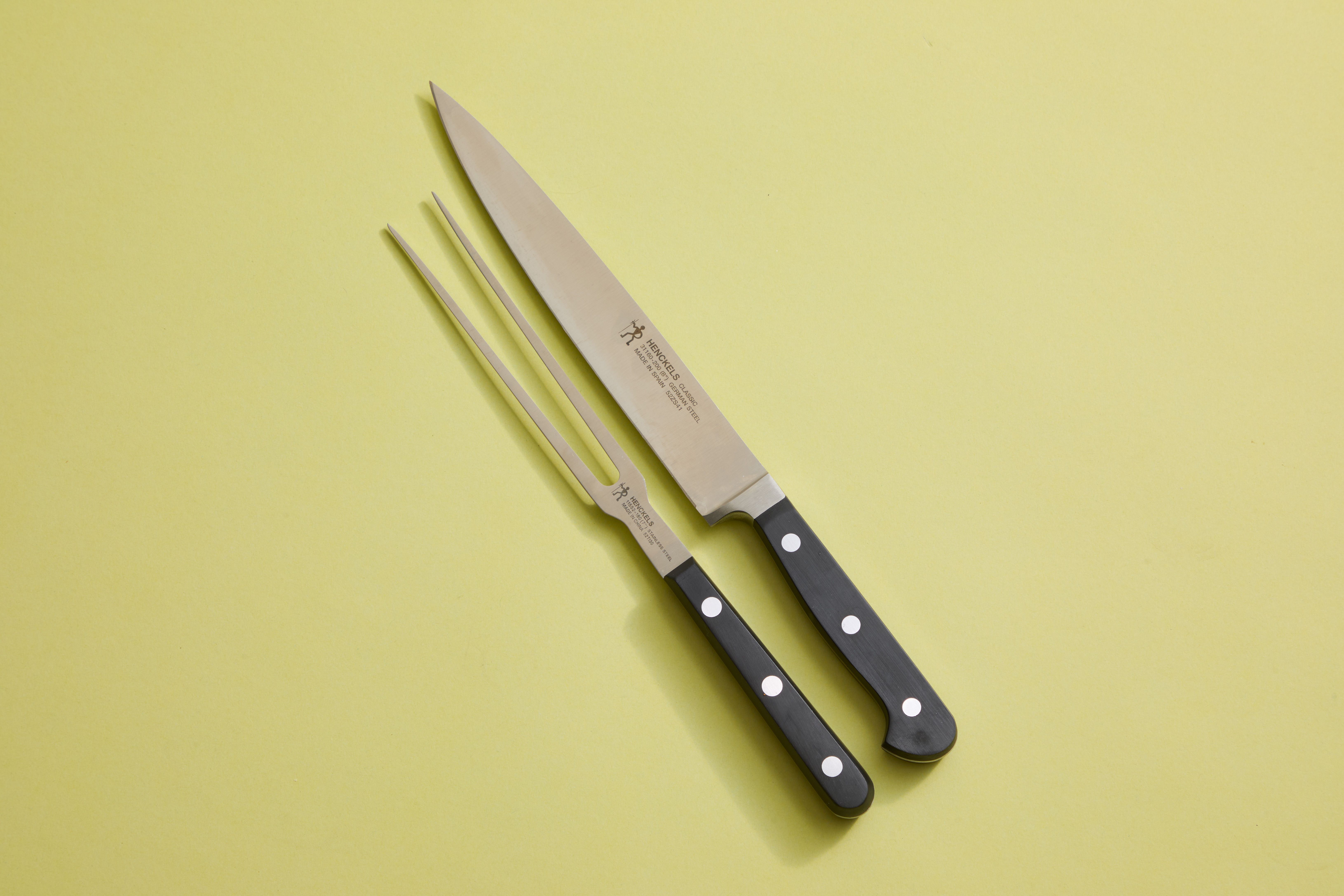 henckles carving knife set