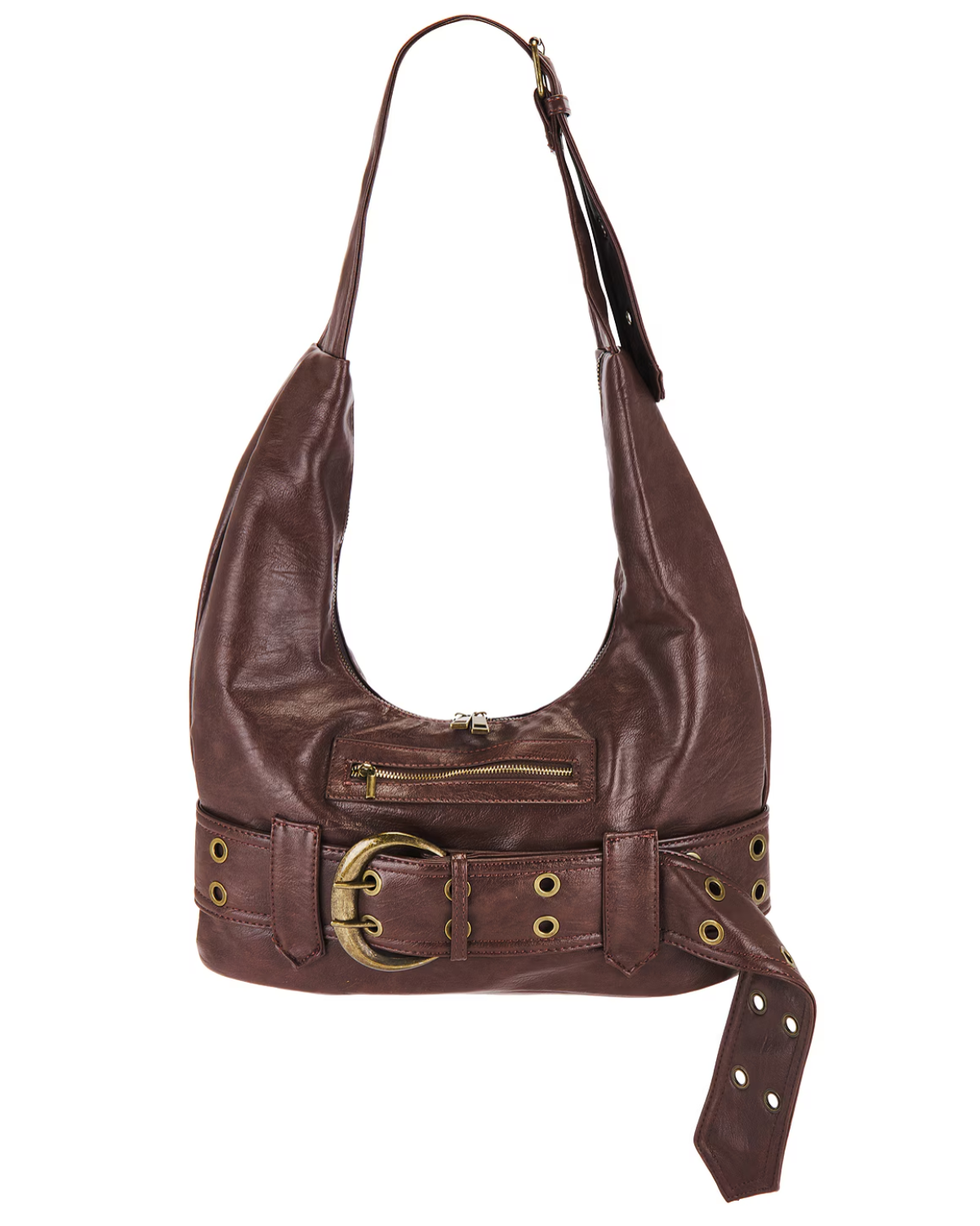 Brooke Studded Shoulder Bag