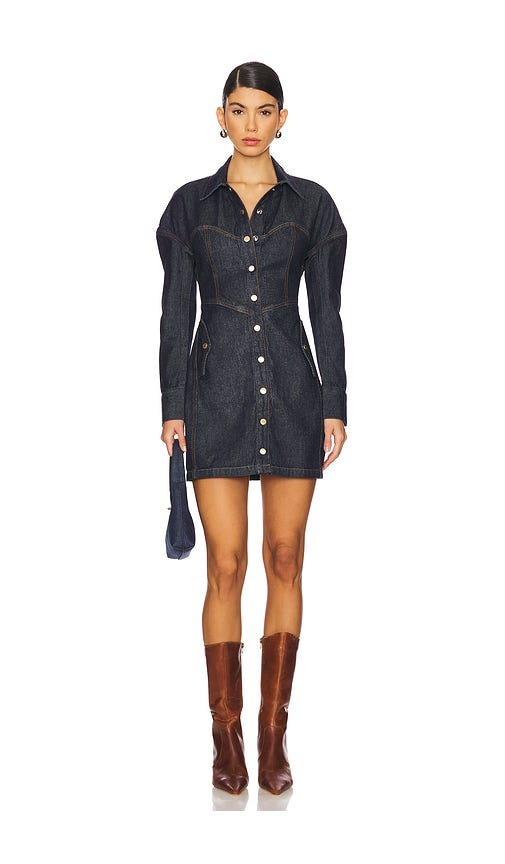 Denim Shirt Dress