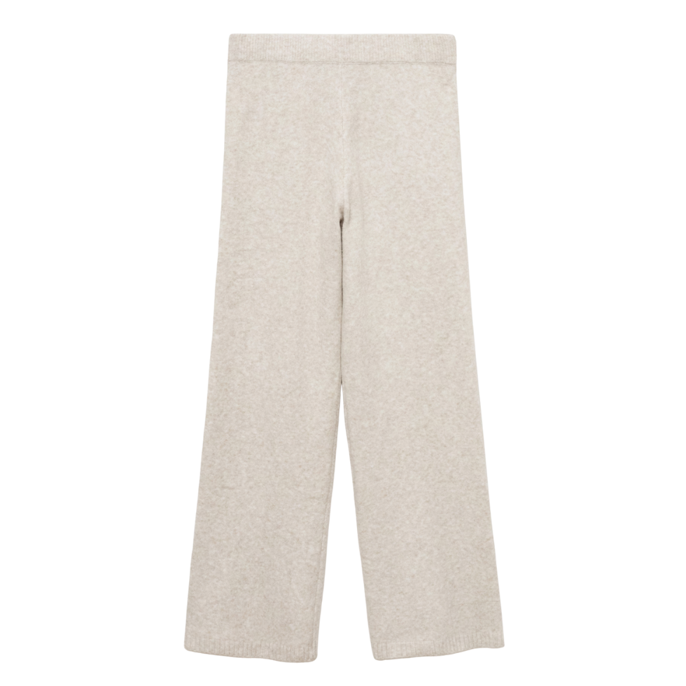 Mango gebreide broek