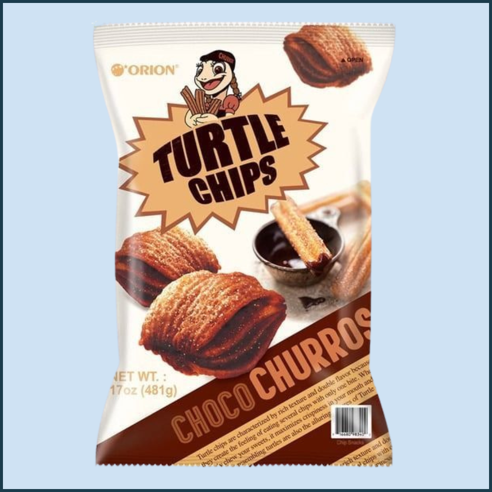 Choco Churro Turtle Chips