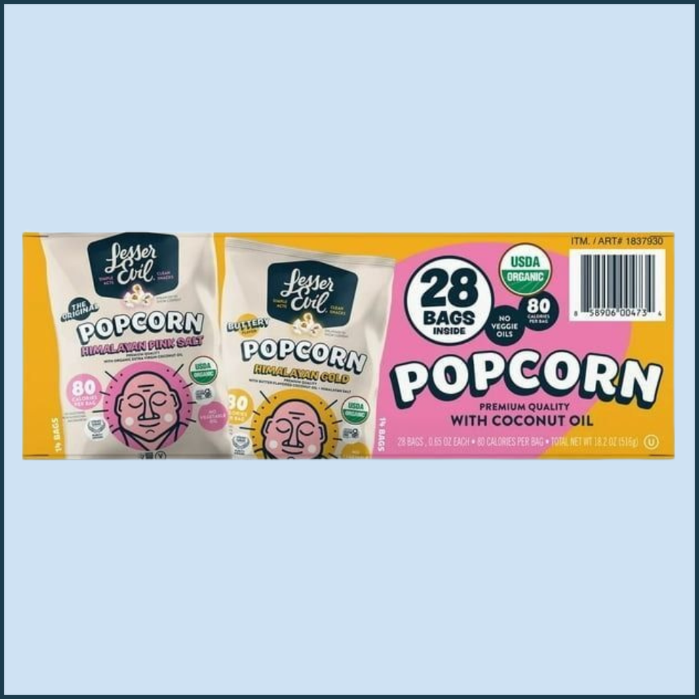 Organic Popcorn Variety Vend Pack