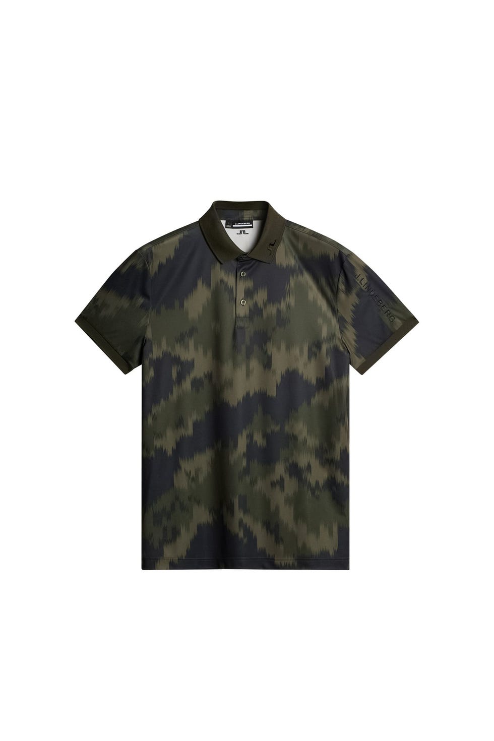 Tour Tech Print Polo Shirt