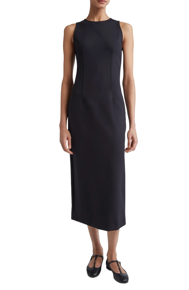 Sevres Sleeveless Jersey Midi Dress