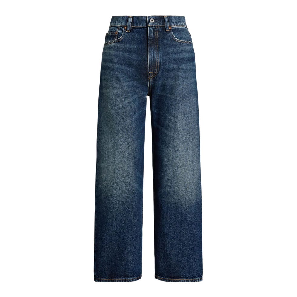 High-Rise Wide-Leg Crop Jeans